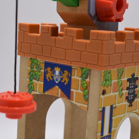 Castle Crane King of the Railway Thomas & Friends Wooden Engine Trains 10" Works - Picture 4 of 9